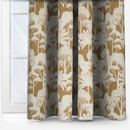 Mandrelle Ochre Curtain