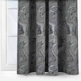 Ashley Wilde Metamorphic Charcoal Curtain
