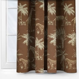Ashley Wilde Safari Truffle Curtain
