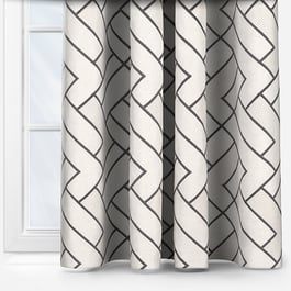 Camengo Maui Reflet Anthracite Curtain