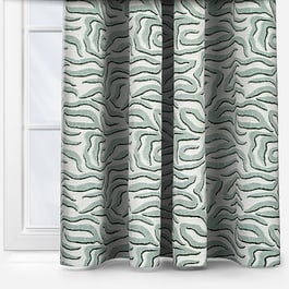 Camengo Ophea Velvet Azur Curtain
