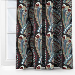 Camengo Piuma Aubergine Curtain