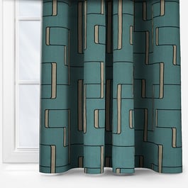 Casamance Lusio Petrole Curtain