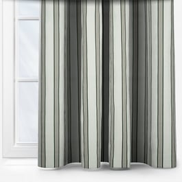 Clarke & Clarke Edison Racing Green & Linen Curtain