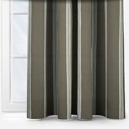 Clarke & Clarke Knightsbridge Charcoal & Linen Curtain