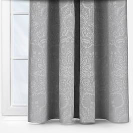 Clarke & Clarke Waldorf Silver Curtain