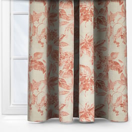 Edinburgh Weavers Flora Terracotta Curtain