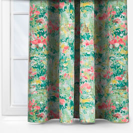Edinburgh Weavers Furano Turquoise Curtain