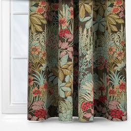 Fryetts Enchanted Forest Olive Curtain