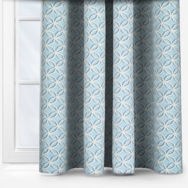 Fryetts Halyard Blue Curtain
