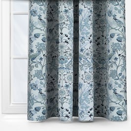 Fryetts Holcombe Ashley Blue Curtain