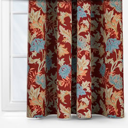 Fryetts Summerseat Rosso Curtain