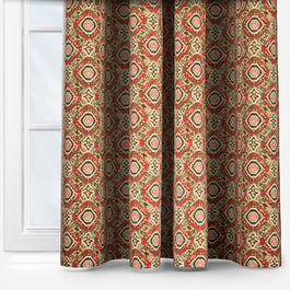 Tabriz Burnt Orange Curtain