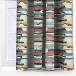 Harlequin Momentum Zeal Blue Curtain