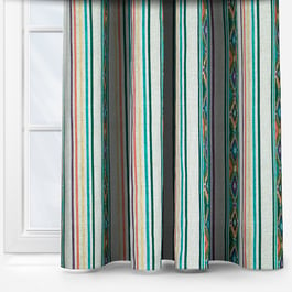 iLiv Boho Stripe Olivene Curtain