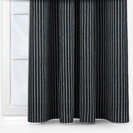 iLiv Pencil Stripe Midnight Curtain