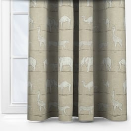 iLiv Prairie Animals Linen Curtain