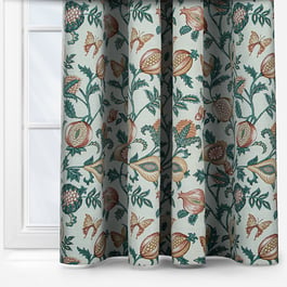 Primavera Papaya Curtain