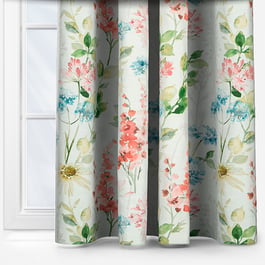 Wild Garden Cotton Chintz Curtain