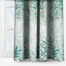 Wildflower Fields Mint Curtain