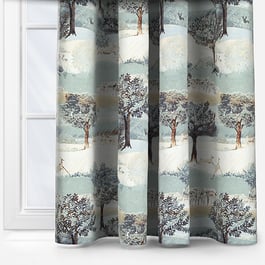 Laura Ashley Hartington Jade Green Curtain