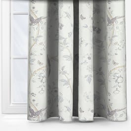 Laura Ashley Summer Place Dove Grey Curtain