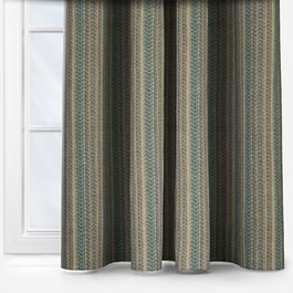 MOON Anderson Aqua Rust Curtain
