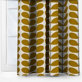 Orla Kiely Two Colour Stem Olive Curtain