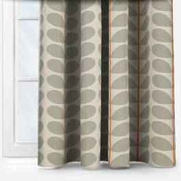 Orla Kiely Two Colour Stem Warm Grey Curtain