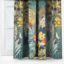 Prestigious Textiles Hidden Paradise Emerald Curtain