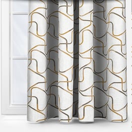 Lauder Ochre Curtain