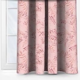 Sonova Studio Kaleidoscope Leaves Blush Pink Curtain