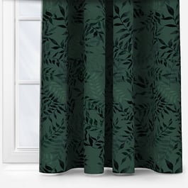 Sonova Studio Kaleidoscope Leaves Green Curtain
