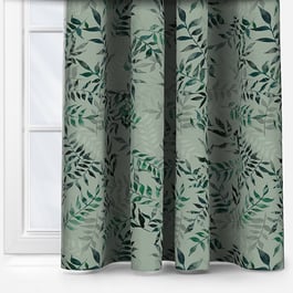 Sonova Studio Kaleidoscope Leaves Sage Curtain