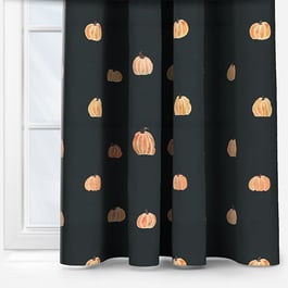 Sonova Studio Pumpkin Charcoal Curtain
