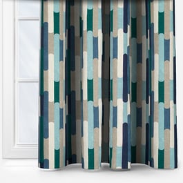 Studio G Seattle Mineral and Navy Curtain