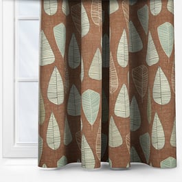 Touched By Design Castanea Terracotta Curtain