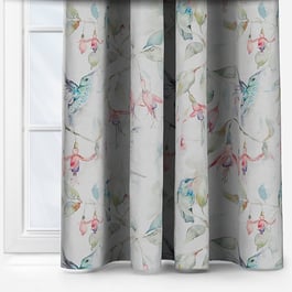 Voyage Fucshia Flight Cream Curtain