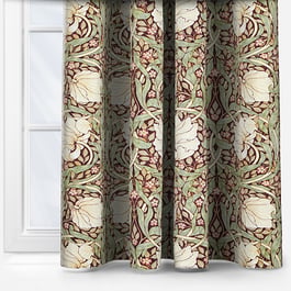 William Morris At Home Pimpernel Brick Curtain