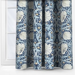 William Morris At Home Pimpernel Indigo Curtain