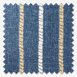 Cromer Stripe Indigo Cushion