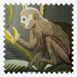 Fryetts Monkey Grey Cushion