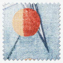 Harlequin Entity Brick and Denim Cushion