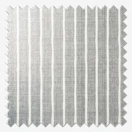 Pencil Stripe Pewter Cushion