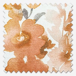 Wild Garden Cotton Coral Cushion