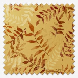 Sonova Studio Kaleidoscope Leaves Mustard Cushion