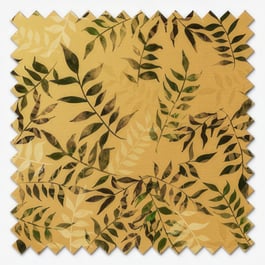 Sonova Studio Kaleidoscope Leaves Ochre Cushion