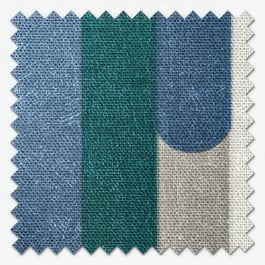 Seattle Mineral and Navy Cushion