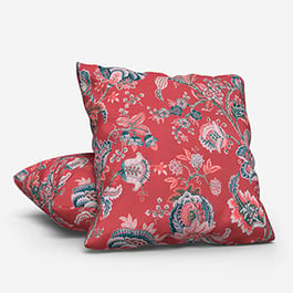 Ashley Wilde Prunella Crimson Cushion