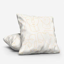 Camengo Visage Linen Or Cushion